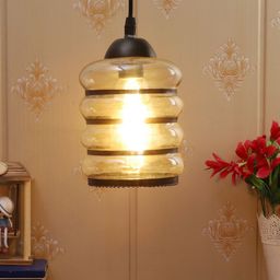 foziq Black Solid Ceiling Lamp-image-98