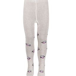 Bonjour Infants Printed Cotton Tights With Attached Stockings-16