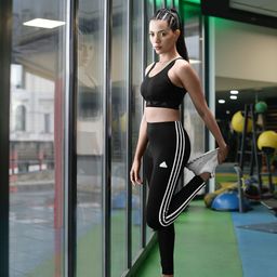 ADIDAS Women FI Solid 3 Stripes Tights-image-106