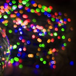 The Purple Tree White Long Lasting String Lights image 1