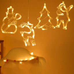 The Purple Tree Gold Toned Tangle-Free Wire String Lights image 1