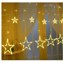 ENORMITY Yellow Star Shape String Lights image 1