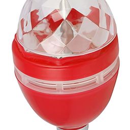 ENORMITY Red & Transparent Textured Disco Ball image 1