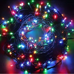 ENORMITY Red & Green Rice Shape String Lights image 2