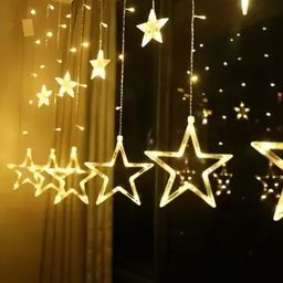 SPARK WORLD Yellow Star Shape String Lights image 2