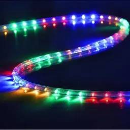 ENORMITY Blue & Green Rice Shape String Lights image 2