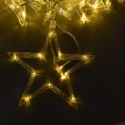 The Purple Tree White Star Shaped String Lights image 2