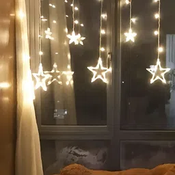 ENORMITY Yellow Star Shaped String Lights image 2
