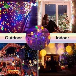 ENORMITY 3 Pcs Blue & Green Rice Shape String Light image 3
