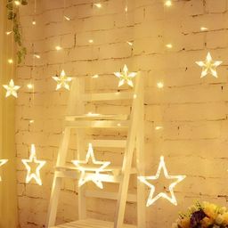 SPARK WORLD Yellow Star Shape String Lights image 3