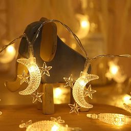 Homesake Moon & Star String Lights image 5