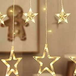 ENORMITY Yellow Star Shape String Lights image 3
