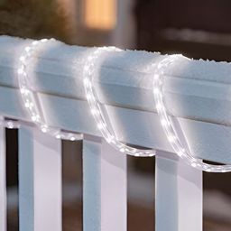 ENORMITY White Rice Shape Rope String Lights image 3