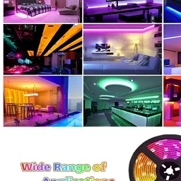 ENORMITY Red & Green Rice Shaped LED Rope String Lights image 3