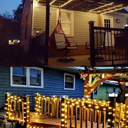 SPARK WORLD Yellow Flower Shape String Lights image 4