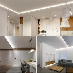 ENORMITY White Rice Shape Rope String Lights image 4