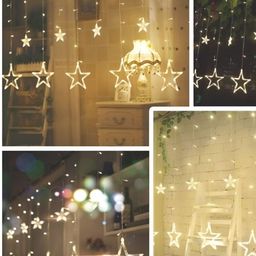 SPARK WORLD Yellow Star Shaped String Lights image 5