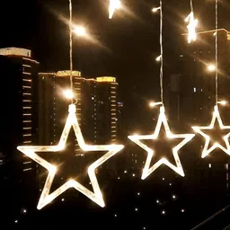 SPARK WORLD Yellow Star-Shaped String Lights image 5