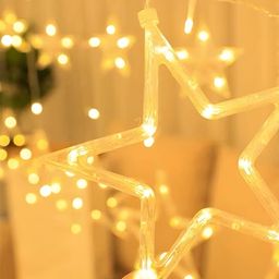 ENORMITY Yellow Star Shaped String Lights image 5