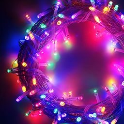 ENORMITY Green & Blue Rice Shape Bulb String Lights image 5
