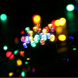 ENORMITY 2 Pcs Blue & Red Rice Shape String Light image 5