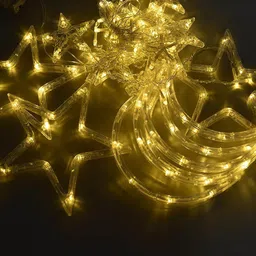 The Purple Tree White Star Shaped String Lights image 5