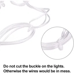 ENORMITY Yellow Water Proof Star Shaped LED String Lights image 5