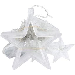 ENORMITY Yellow & White Star Shape String Lights image 5
