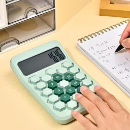 tgopit Mechanical Switch Calculator with Big Buttons, Calculators Desktop Desktop Calculator - Big Buttons Basic Calculator image 3