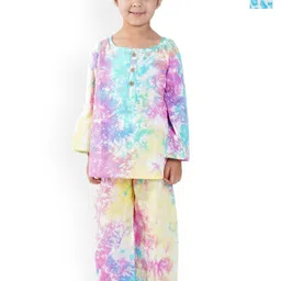 BAESD Girls Pack Of 2 Printed Night suit-image-36