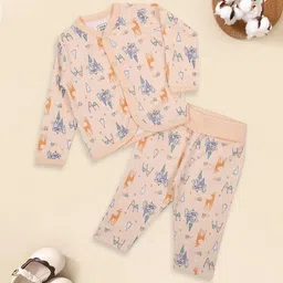 MeeMee Boys Printed Pure Cotton Night suit-61
