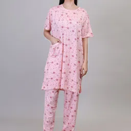 Camey Women Printed Night suit-picture-5
