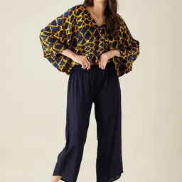 The Kaftan Company Printed Night suit-image-7