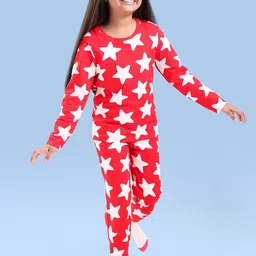Honeyhap Girls Printed Night Suit-image-65