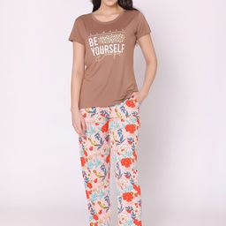 Bodycare Women Floral Printed Night suit-picture-13