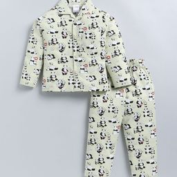 NAUTI KIDZ Boys Printed Pure Cotton Night suit-picture-5