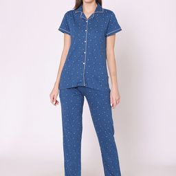 Bodycare Women Printed Pure Cotton Night suit-image-84