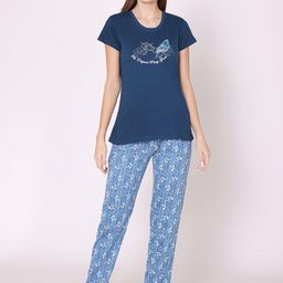Bodycare Women Printed Pure Cotton Night suit-picture-49