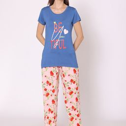 Bodycare Women Floral Printed Night suit-picture-18