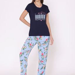 Bodycare Women Floral Printed Night suit-picture-17