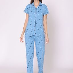 Bodycare Women Printed Pure Cotton Night suit-image-51