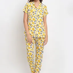 EROTISSCH Floral Printed Lapel Collar Shirt & Trouser-picture-21