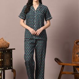 Dreambe Women Printed Night suit-picture-15