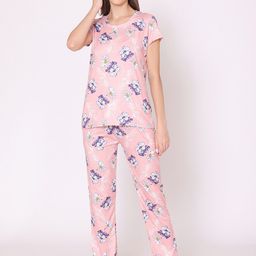 Bodycare Women Floral Printed Night suit-picture-5