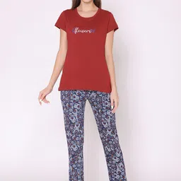 Bodycare Women Printed Pure Cotton Night suit-picture-47