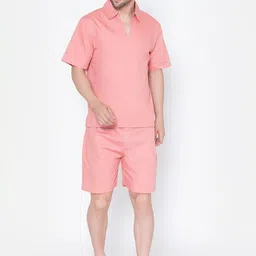 Fluffalump Men Coral Night suit-image-72