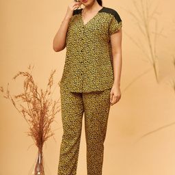 July Animal Printed Night suit-image-17