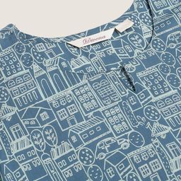 KALINI Printed Pure Cotton Tunic With Trouser image 5