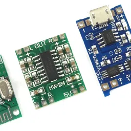 Combo Pack of PAM8403 2x3W Stereo Amplifier Board and 5V Bluetooth Audio Receiver Module and TP4056 Battery Charging Module with Protection Electronic Components Electronic Hobby Kit-image-18