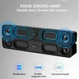 ZSIV Dj TV SOUNDBAR ,HOME SOUNDBAR Original Quality Perfect Sound bar Mega Bass Wireless Bluetooth Speaker with TWS Connection/USB Input/Micro SD Card Reader/FM Radio/Aux Input/Hands Free Calling/BT SPEAKER ULTRA WITH 3D sound blast WITH GOOD qulilty good Super Bass GIF23 Splashproof/Waterproof NEW ARRIVAL Wireless Bluetooth Speaker with TF CARD/FM/USB DRIVE & AUX SUPPORTED IDEAL FOR CAR/LAPTOP/HOME AUDIO/GAMING SPEAKER 10 Bluetooth Speaker Splashproof/Waterproof NEW ARRIVAL Wireless Bluetooth Speaker with TF CARD/FM/USB DRIVE & AUX SUPPORTED IDEAL FOR CAR/LAPTOP/HOME AUDIO/GAMING SPEAKER 10 Bluetooth Speaker Stone speaker Portable Bluetooth speaker Wireless rechargeable portable Premium bass Multimedia 10 W Bluetooth Laptop/Desktop Speaker image 3